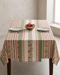 Anar Pink Cotton Table Runner