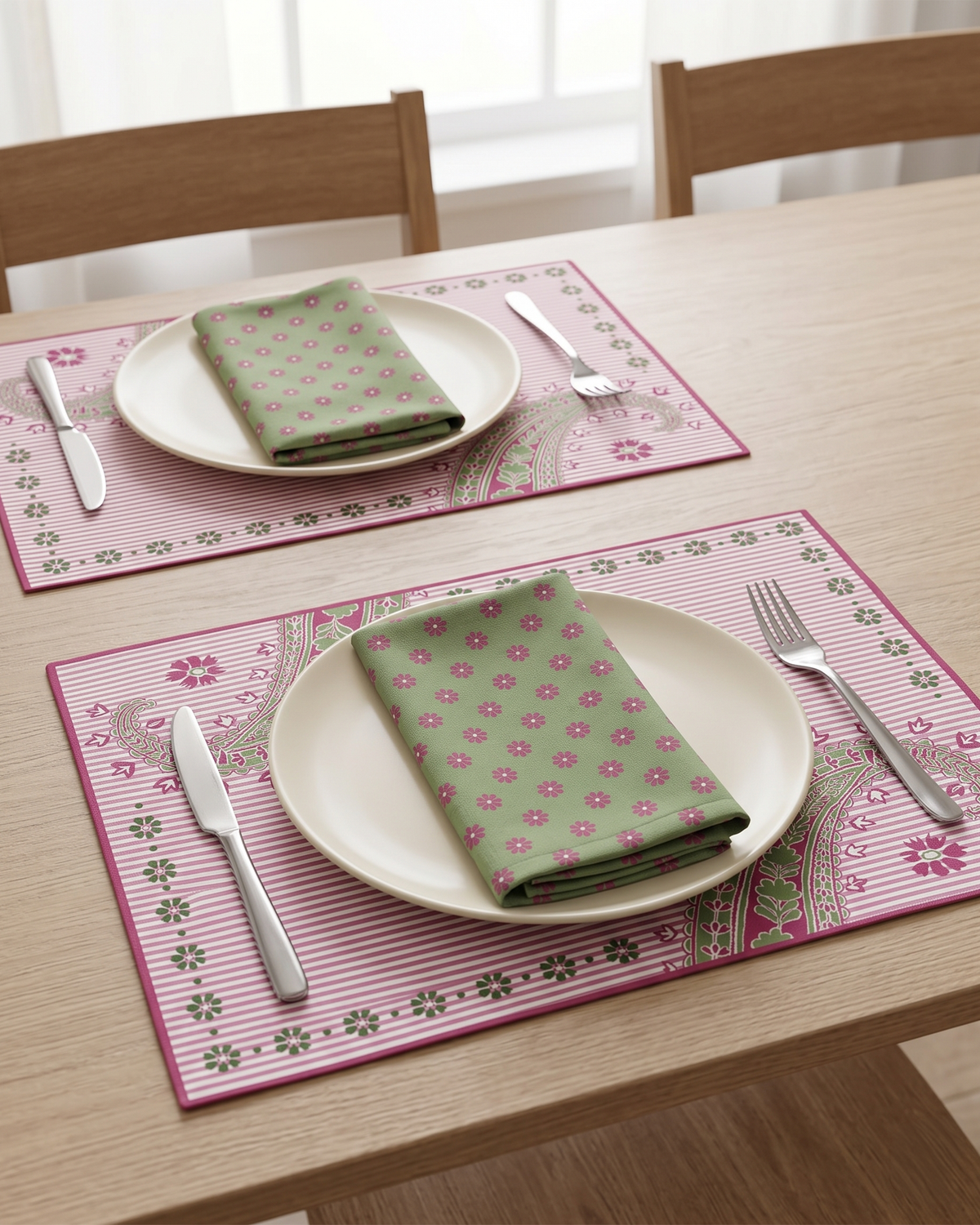 Paisely Cotton Table Napkin -Set of 6