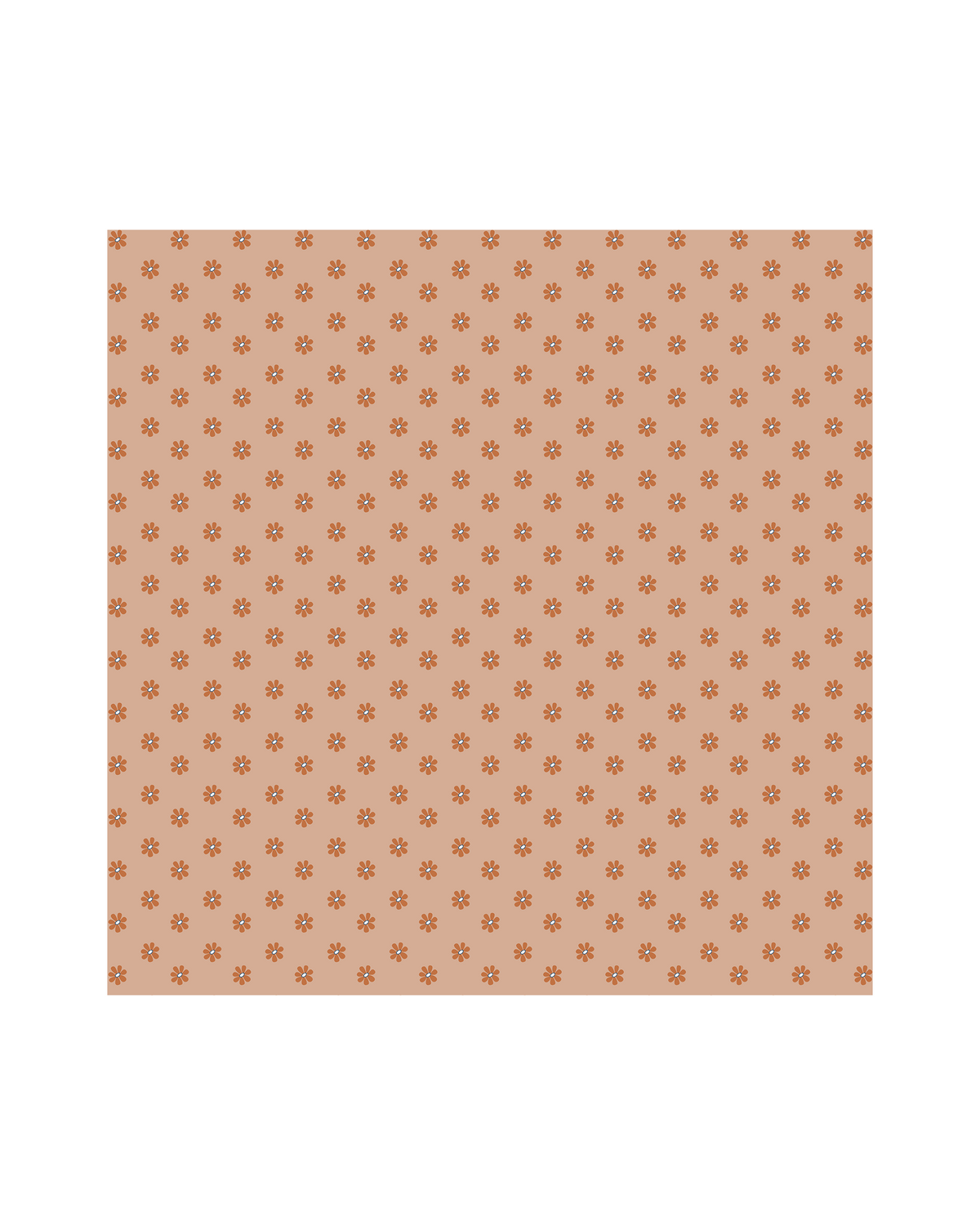 Paisely Peach Cotton Table Napkin Set of 6