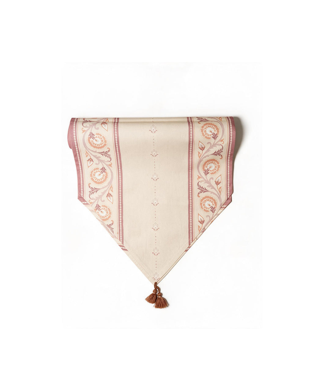 Willow Pink Cotton Table Runner