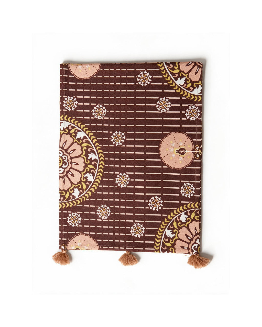 Suzani Red Cotton Table Runner
