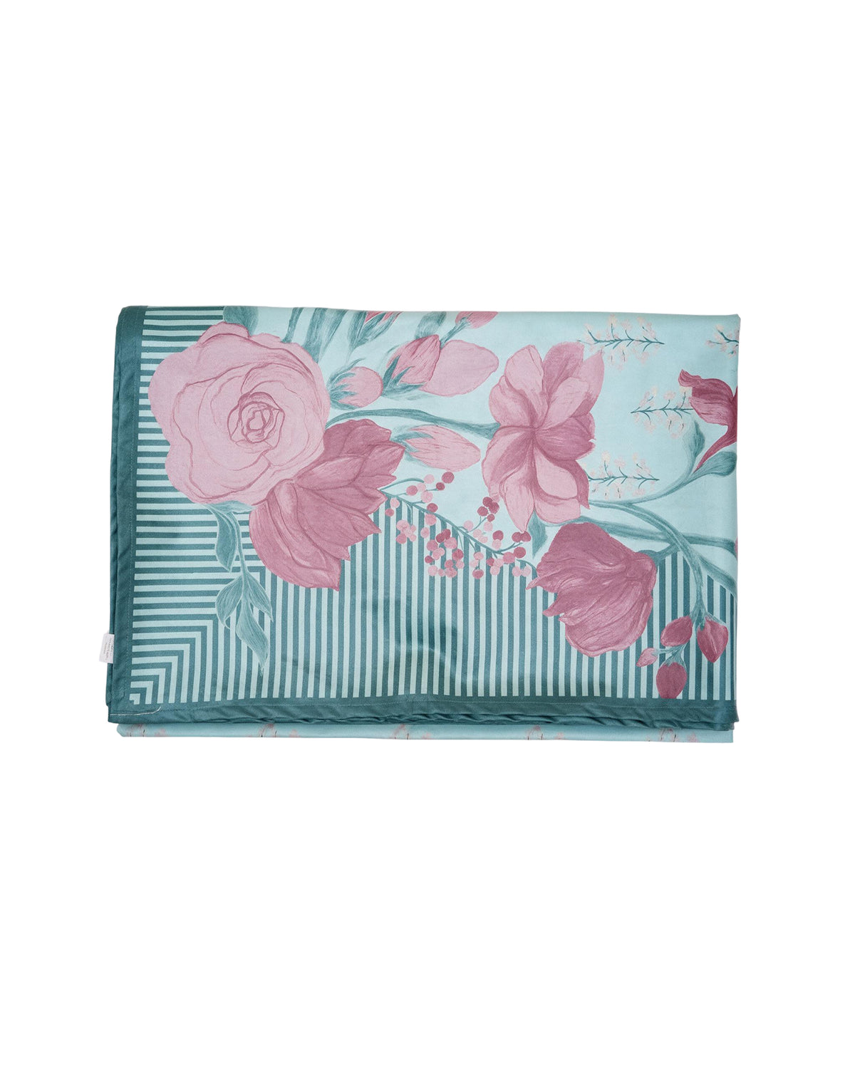 Bloomingdale Blue Cotton Water-repellent Table Cover