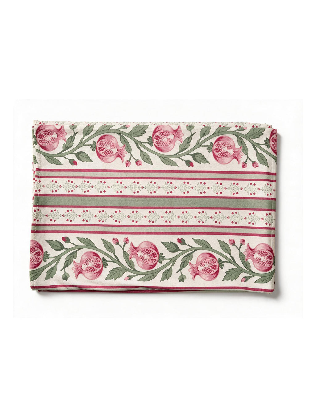 Anar Pink Cotton Water-repellent Table Cover