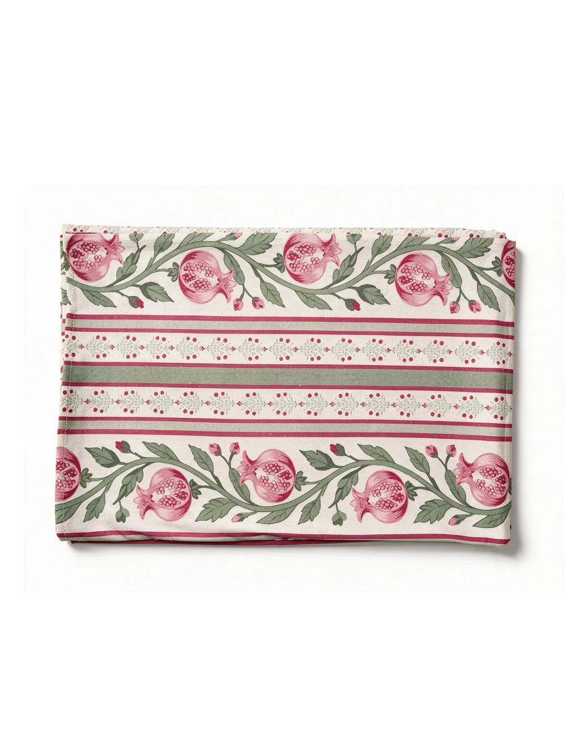 Anar Pink Cotton Water-repellent Table Cover