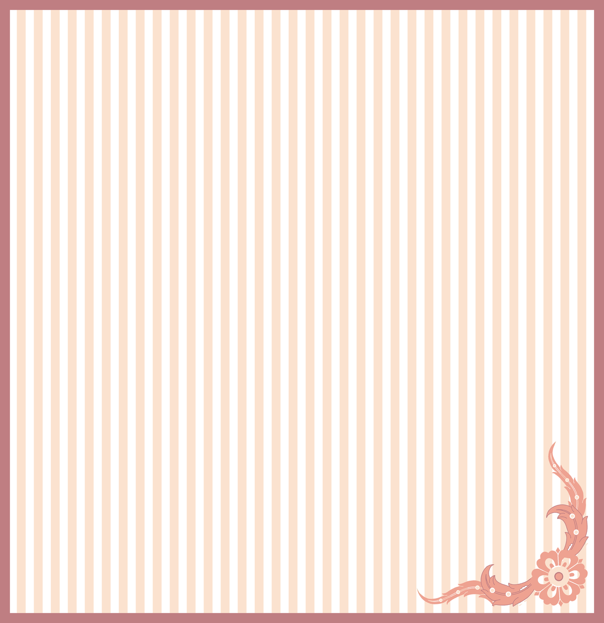 Willow Pink Table Napkin - Set of 6