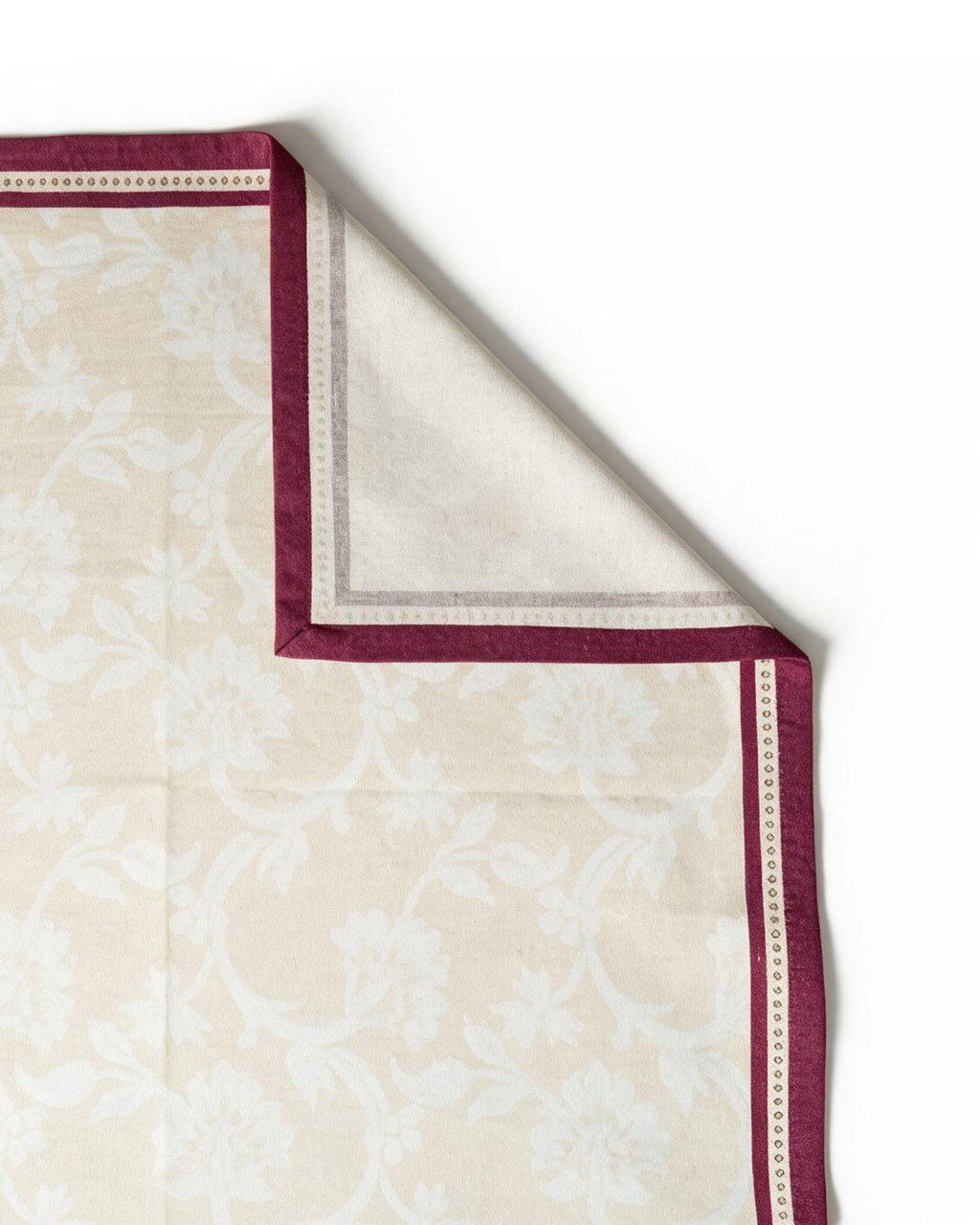 Evergreen Pink Cotton Table Napkin - Set of 6