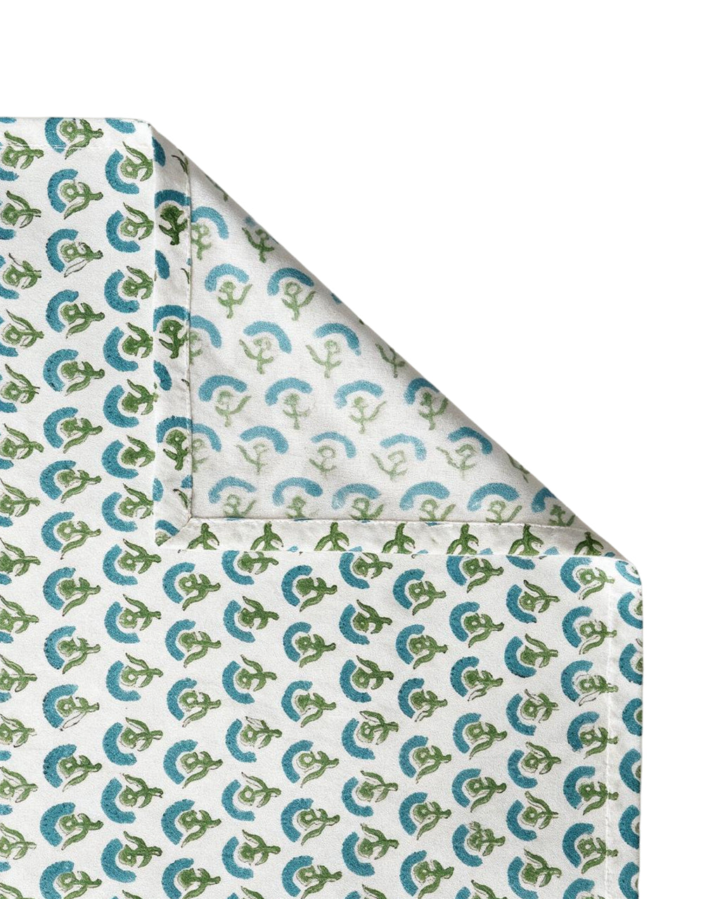 Blue Boota Block Printed Cotton Napkins
