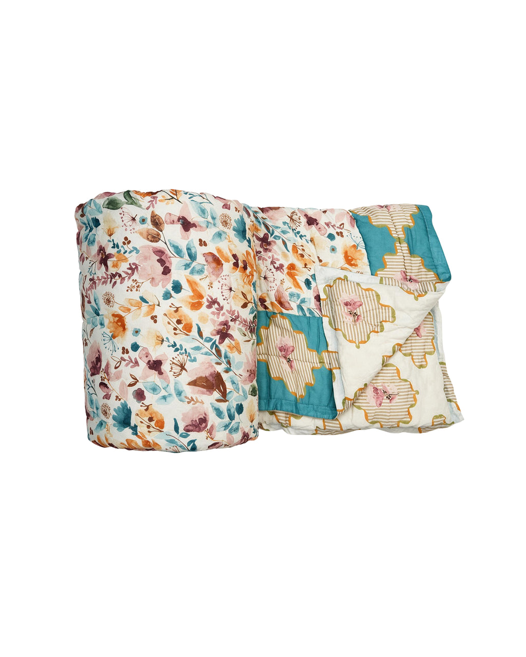 Zahra Reversible 100% Cotton Quilt