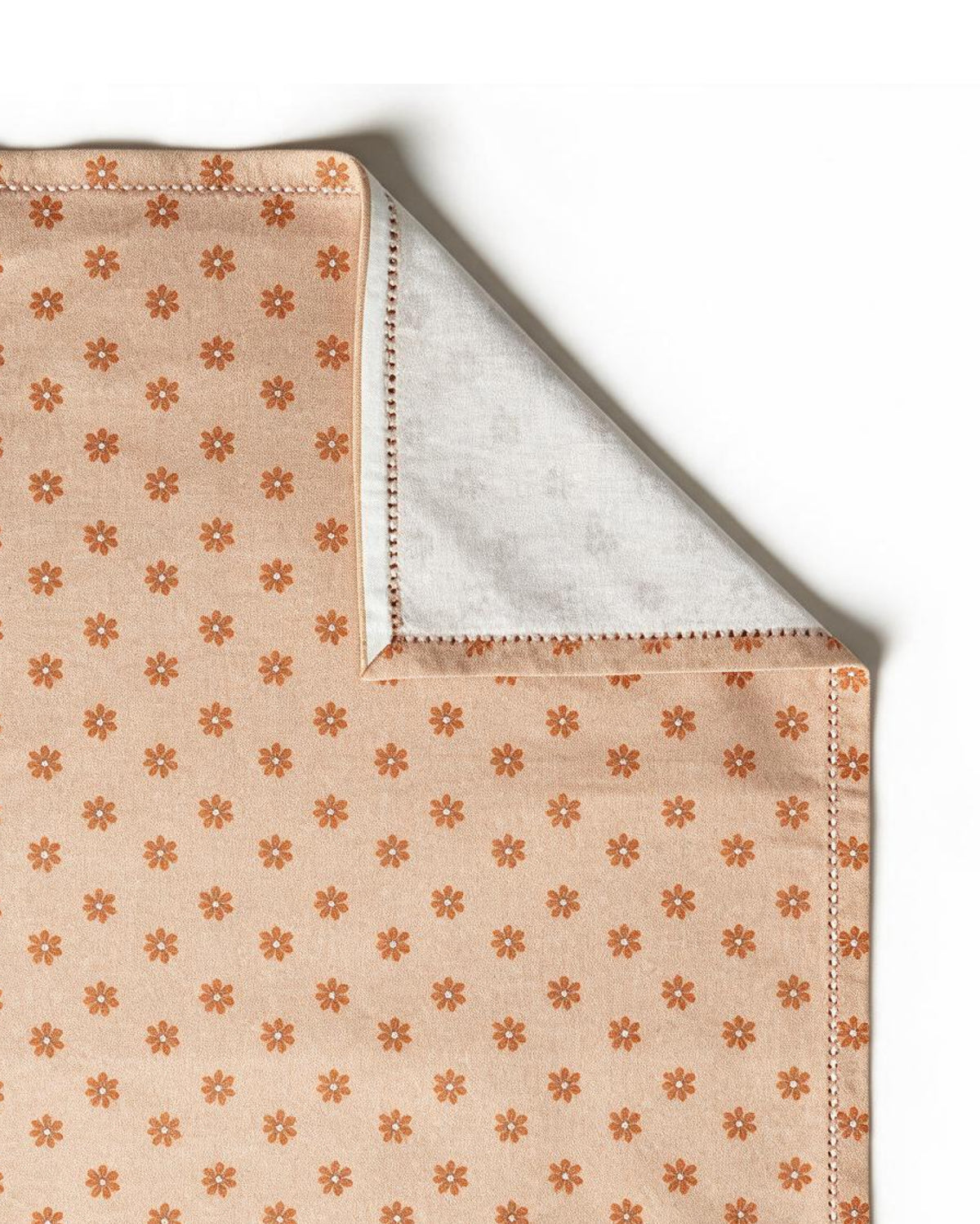 Paisely Peach Cotton Table Napkin Set of 6