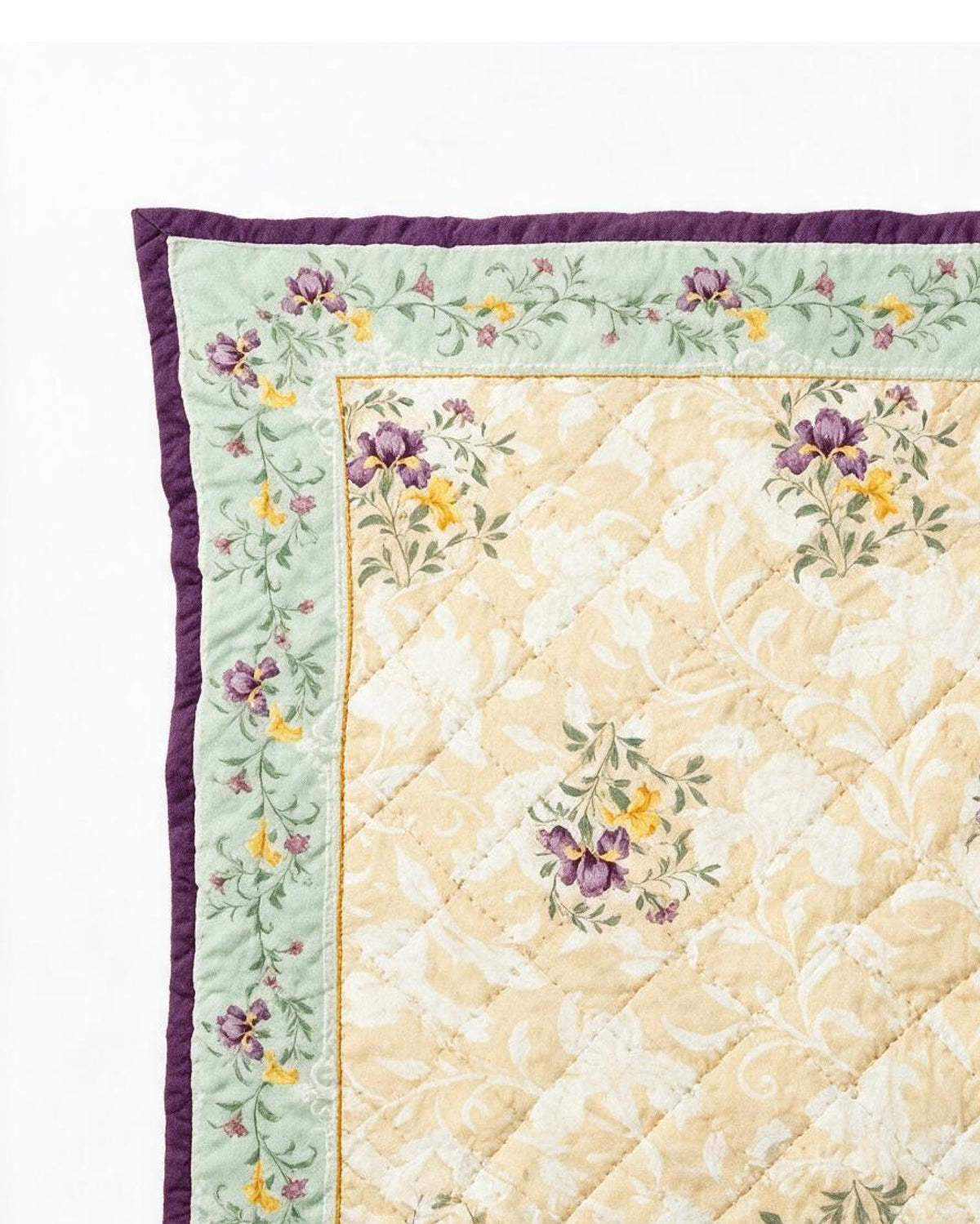 Bloomingdale Reversible 100% Cotton Quilt