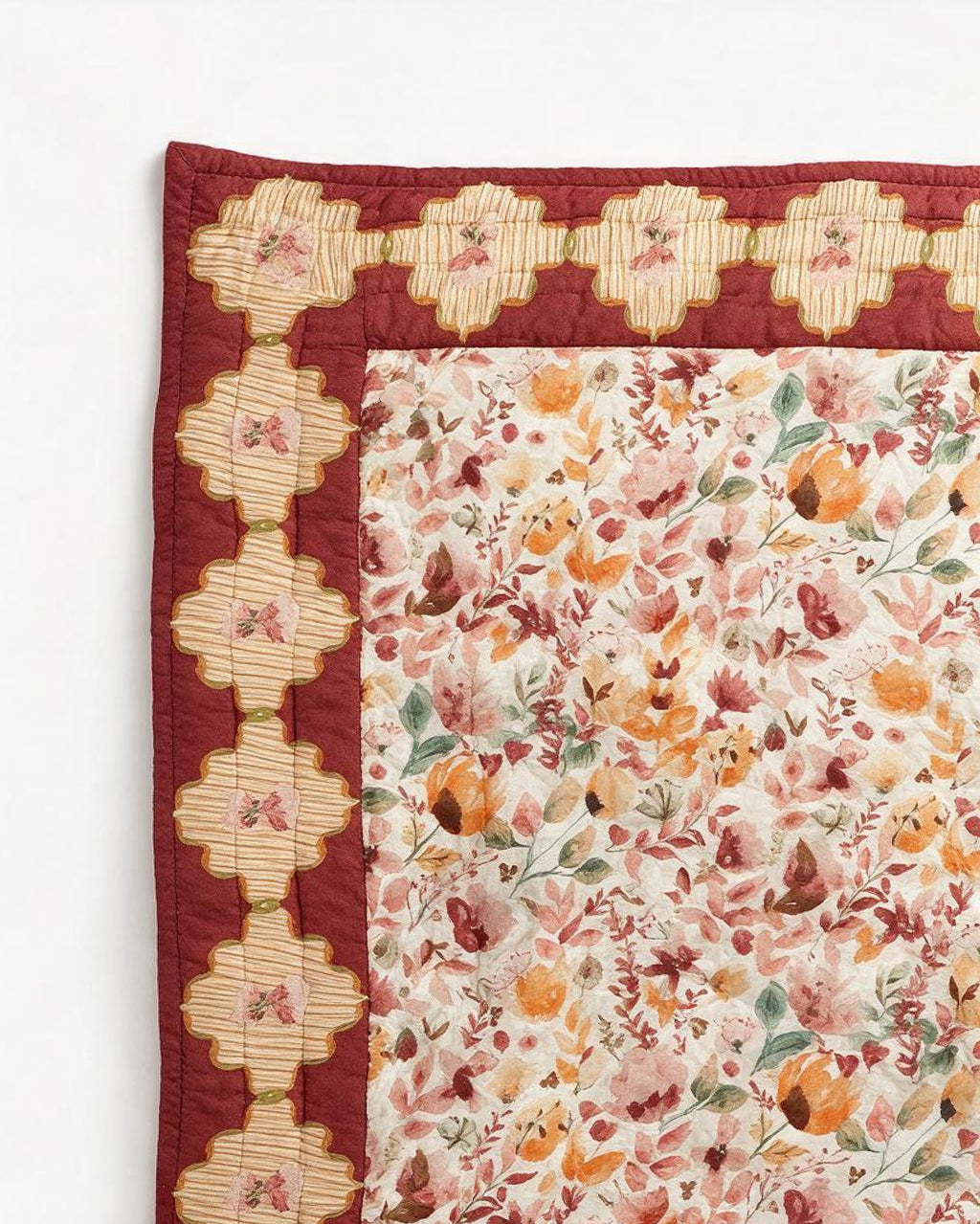 Zahra Reversible 100% Cotton Quilt
