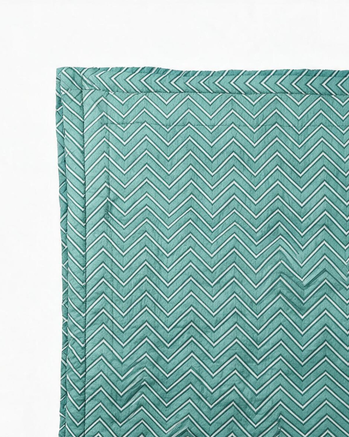 Evergreen Cotton Reversible 100% Cotton Quilt