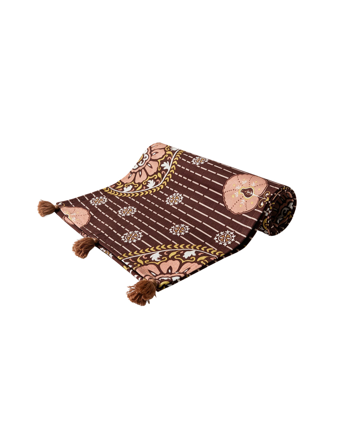 Suzani Red Cotton Table Runner
