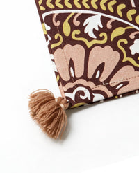 Suzani Red Cotton Table Runner