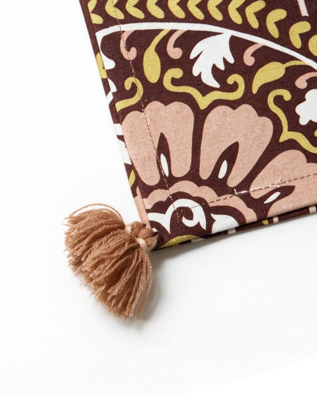 Suzani Red Cotton Table Runner