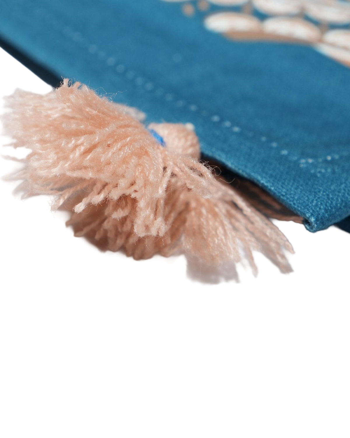 Paisely Teal Cotton Table Runnner
