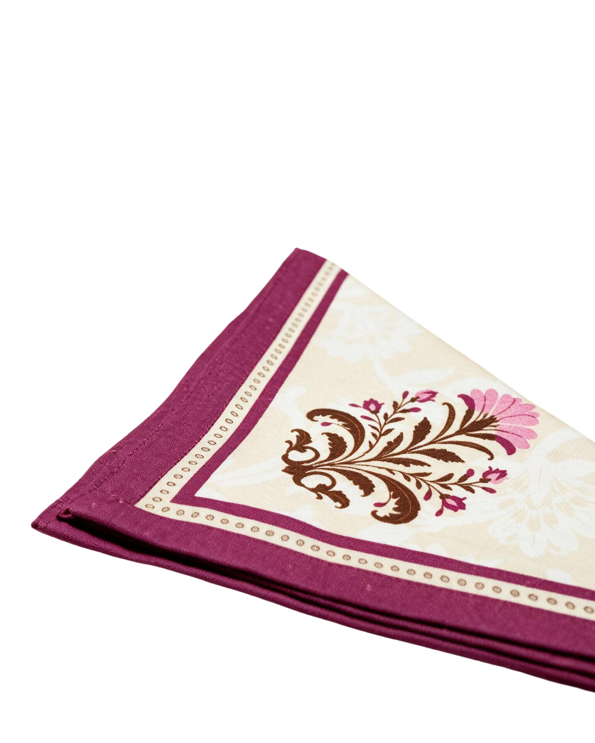 Evergreen Pink Cotton Table Napkin - Set of 6