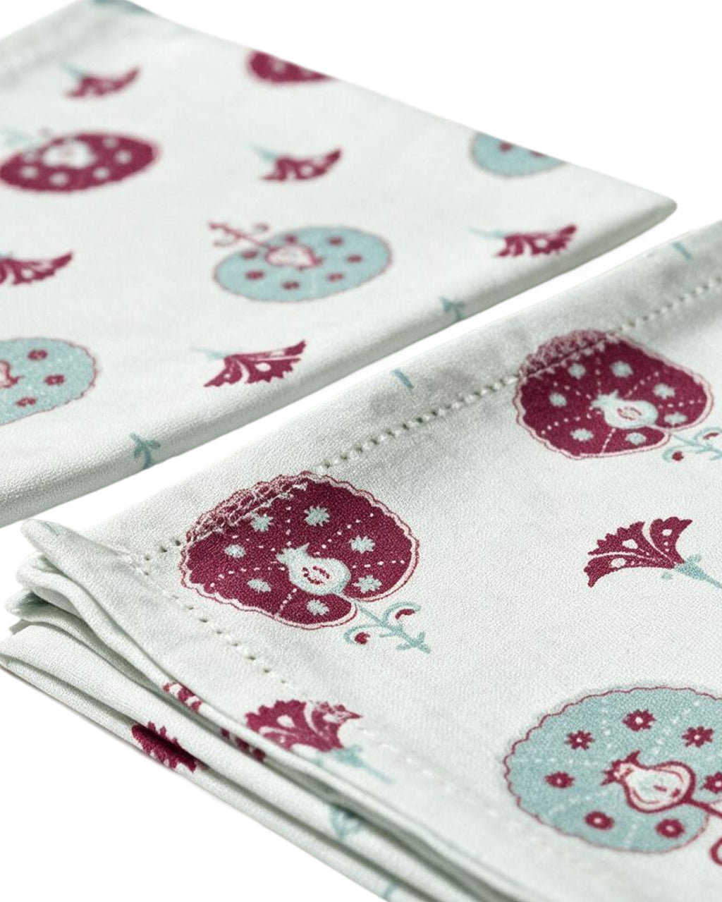 Suzani Blue Cotton Table Napkin - Set of 6