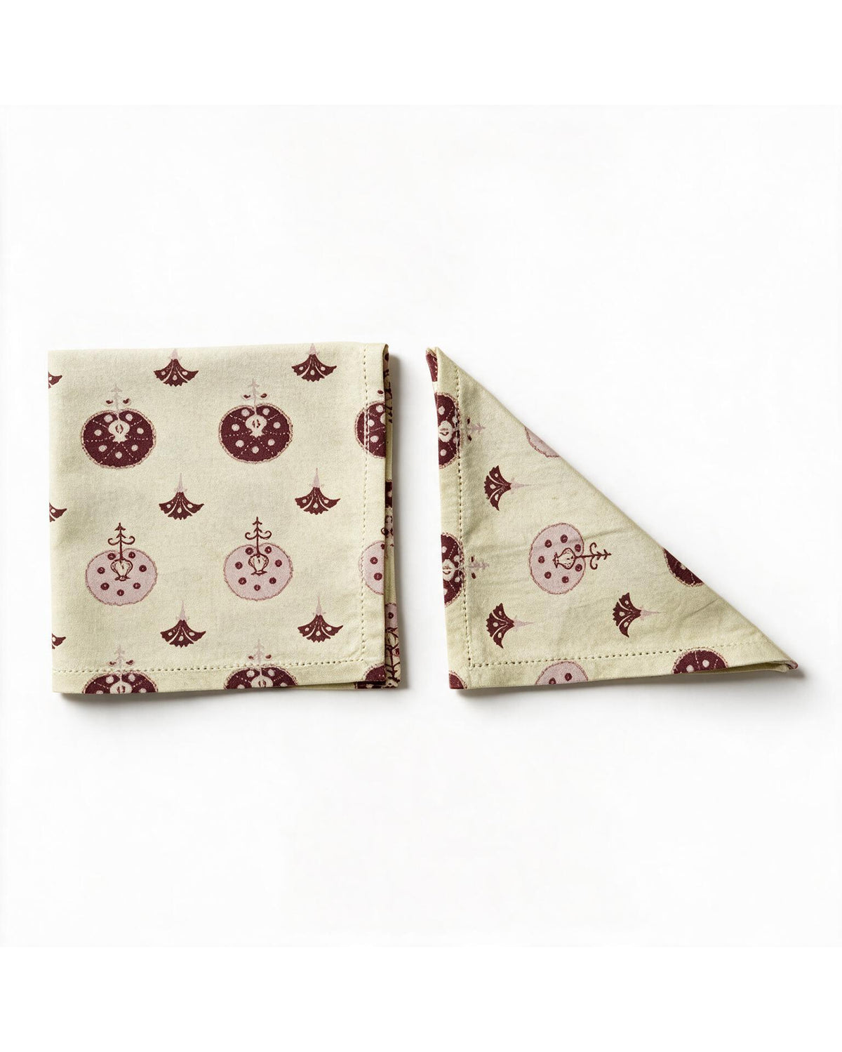 Suzani Red Cotton Table Napkin - Set of 6