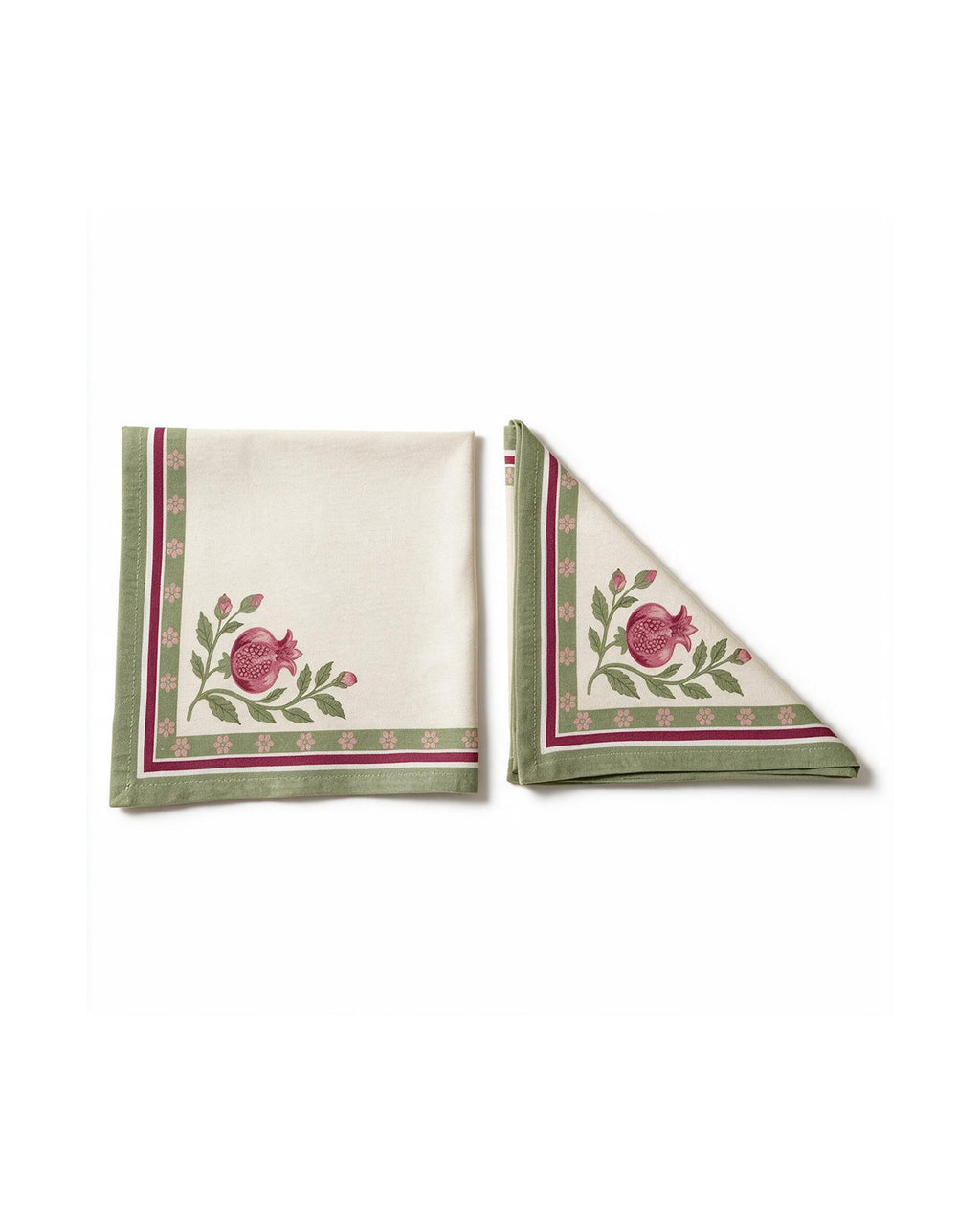 Anar Pink Cotton Table Napkin Set of 6