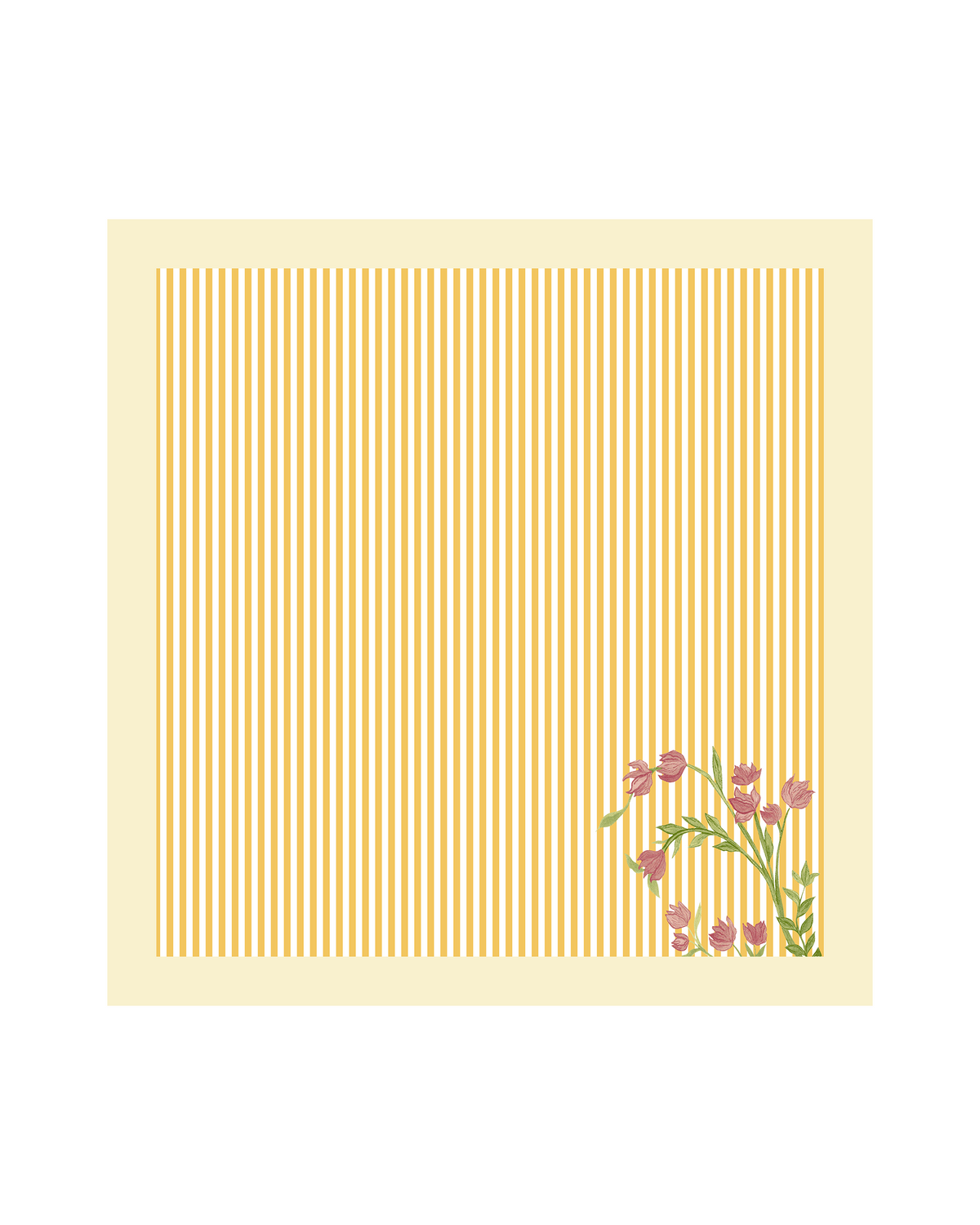Bloomingdale Pink Cotton Table Napkins- Set of 6