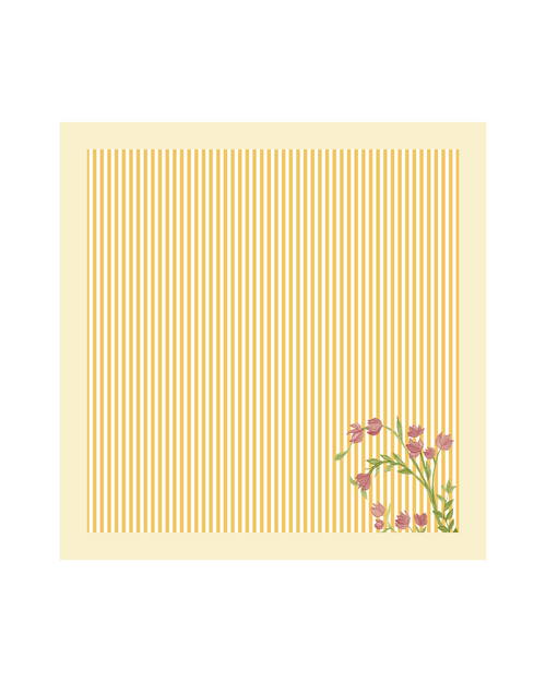 Bloomingdale Pink Cotton Table Napkins- Set of 6