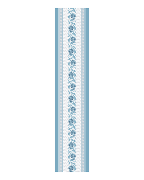 Anar Blue Cotton Table Runner