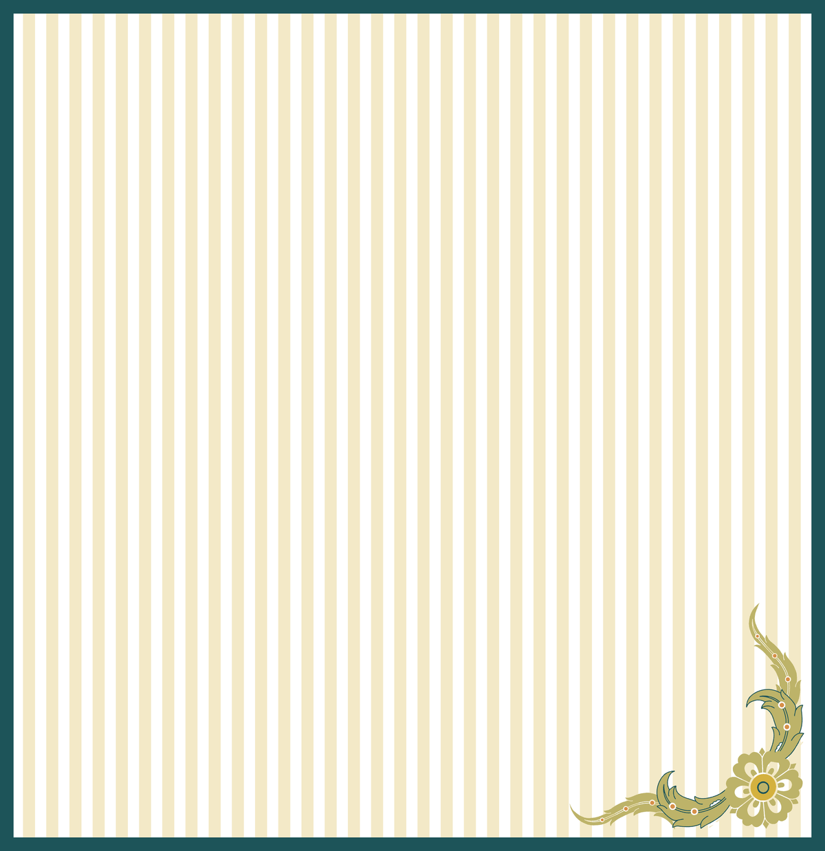 Willow Teal Table Napkin- Set of 6