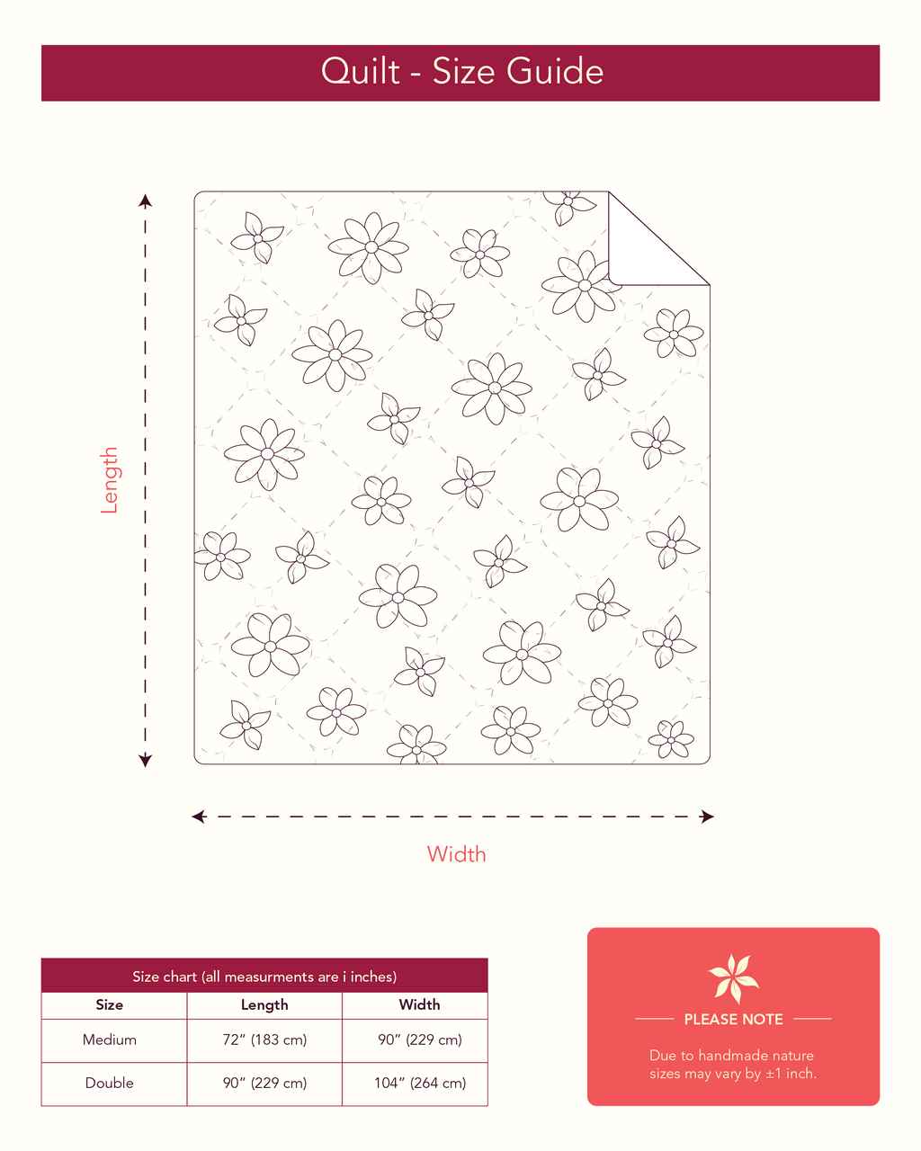 Pine Tree Reversible 100% Cotton Quilt