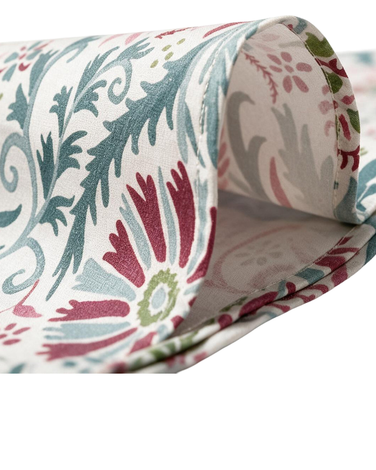 Suzani Blue Cotton Water-repellent Round Table Cover